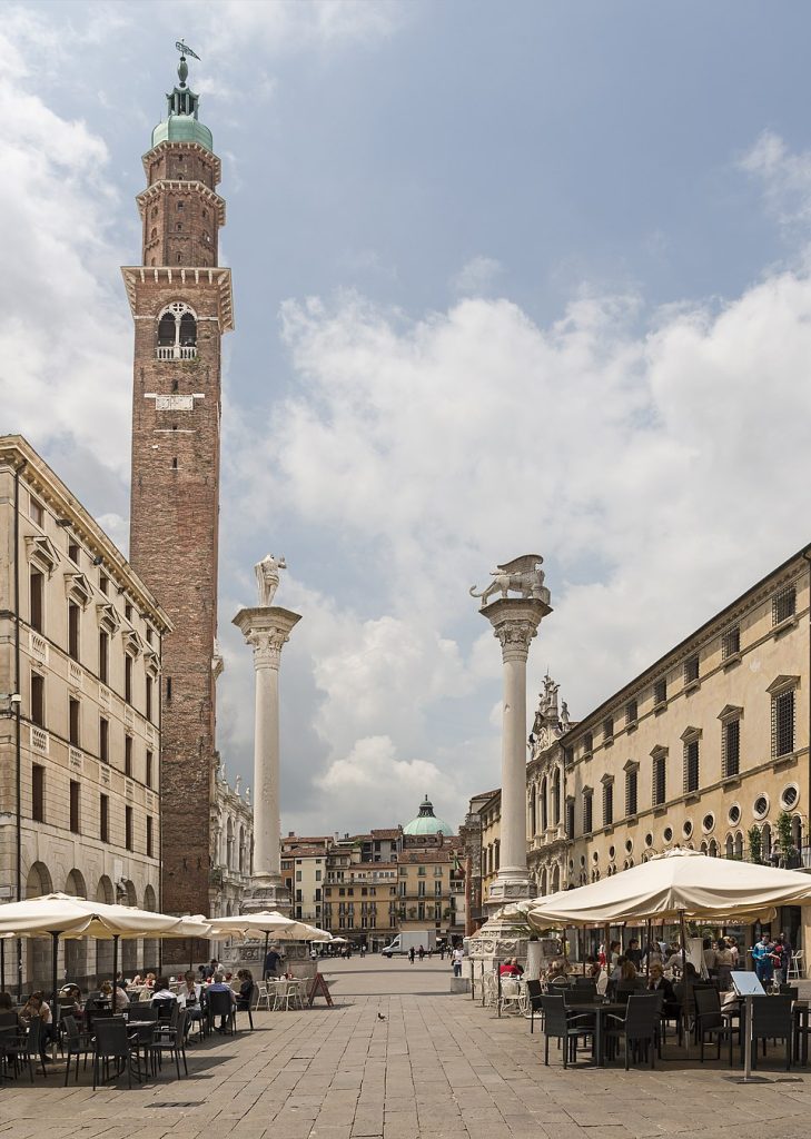 piazza dei signori torre bissara vicenza
